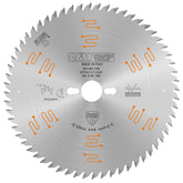 CMT 285.660.10M FINE FINISH 250x0.126”/0.087”x30mm  T=60 ATB